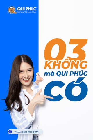3 Không Mà Qui Phúc Có - Nội Ngoại Thất Inox Nhựa - Qui Phúc - quiphuc.com