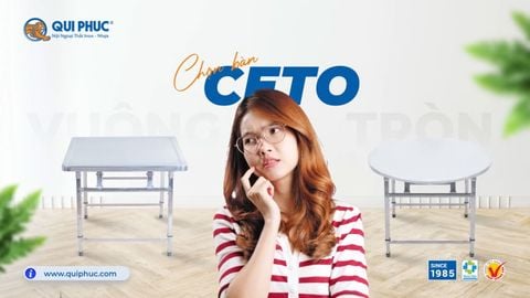 Bàn Vuông Hay Bàn Tròn, Bạn Chọn Gì? - Nội Ngoại Thất Inox Nhựa - Qui Phúc - quiphuc.com