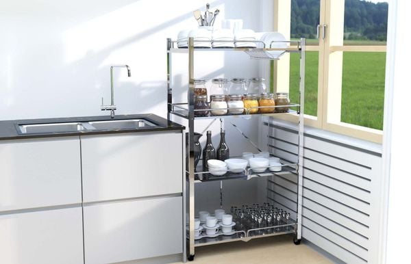 Kệ bếp thông minh đa năng - Bí quyết cho căn bếp gọn gàng và tiện nghi