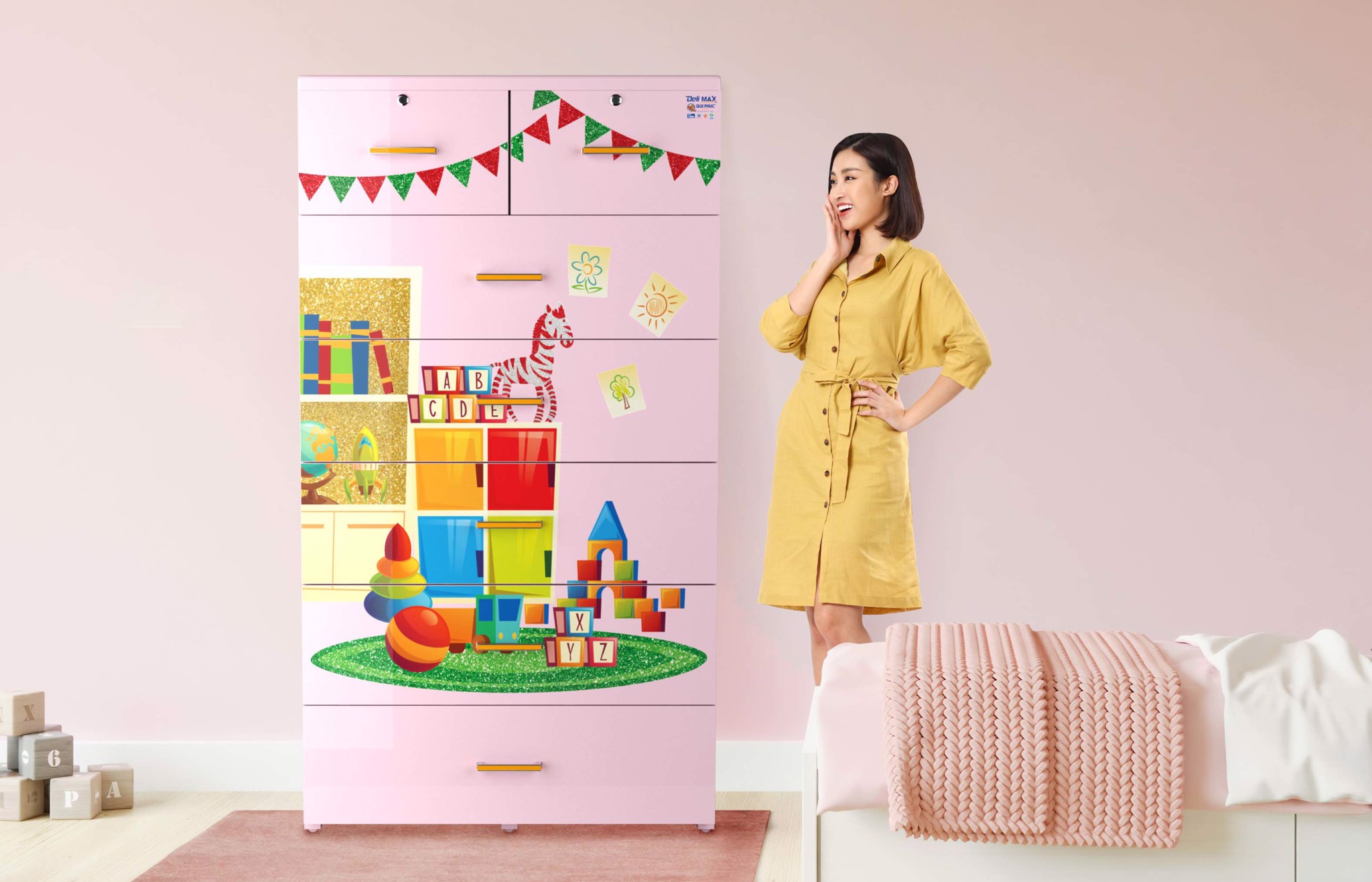 Tủ nhựa 6 tầng