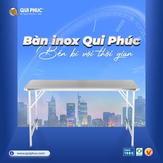 Bàn inox Qui Phúc