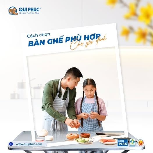 Chọn Bàn Ghế: Chuyện Tưởng Nhỏ Nhưng Lại Rất Quan Trọng