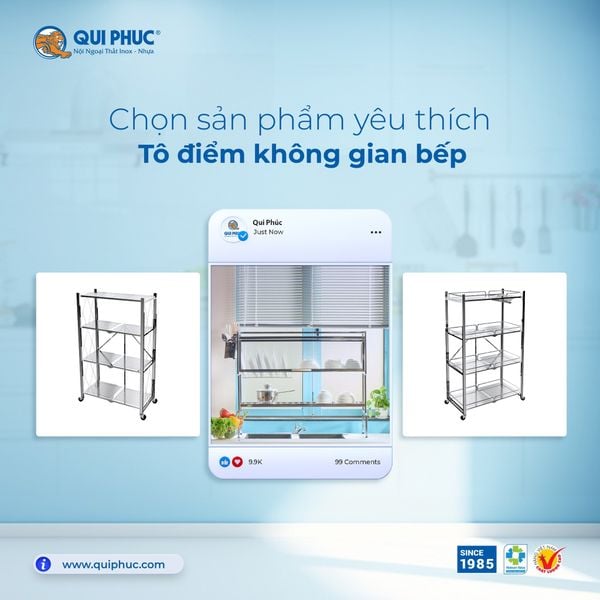 Chọn Ngay Sản Phẩm Yêu Thích Tô Điểm Không Gian Bếp