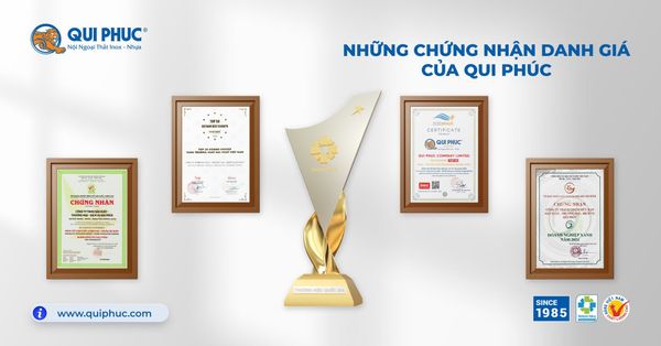 Những Chứng Nhận Danh Giá Của Qui Phúc