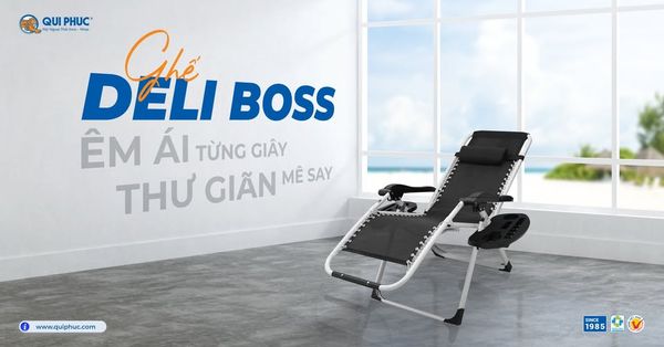 Ghế Deli Boss - Êm Ái Từng Giây, Thư Giãn Mê Say