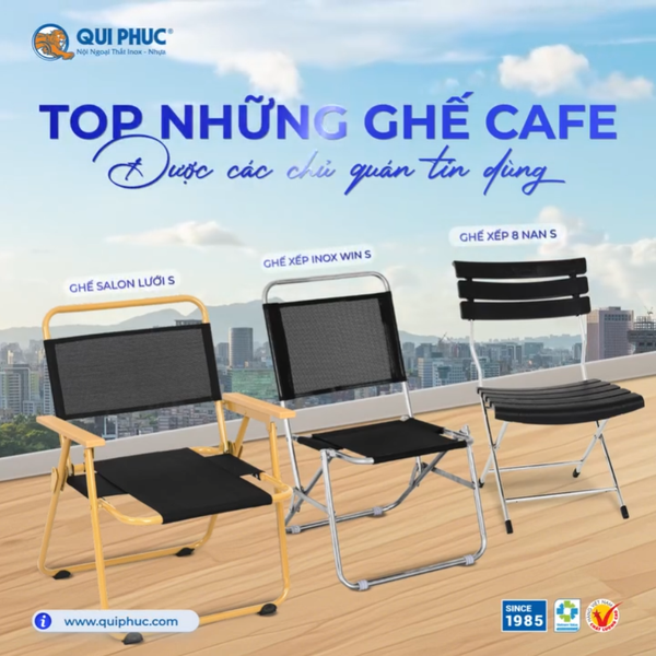 Top Những Ghế Cafe Được Các Chủ Quán Tin Dùng