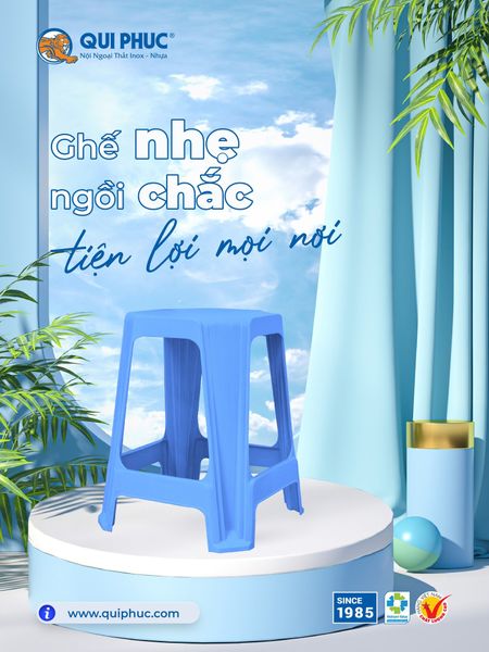 Ghế nhựa Jumbo Qui Phúc