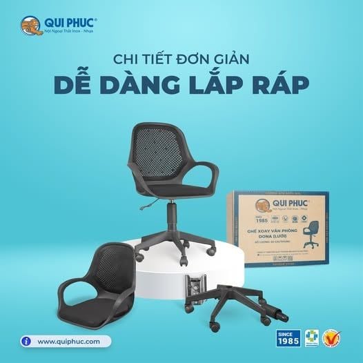 Ghế xoay Dona Qui Phúc
