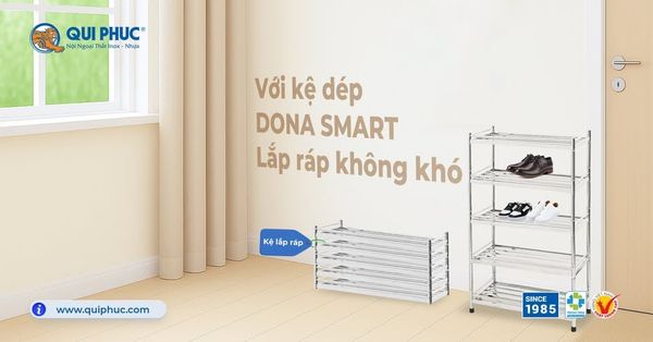 Kệ dép Dona Smart Qui Phúc