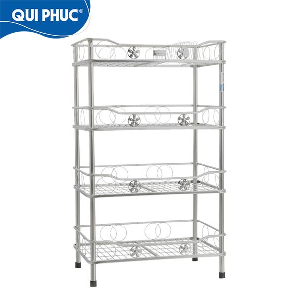 Gợi ý những mẫu kệ bếp inox giúp gian bếp trở nên ngăn nắp, hiện đại
