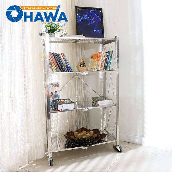Gợi ý những mẫu kệ bếp inox giúp gian bếp trở nên ngăn nắp, hiện đại