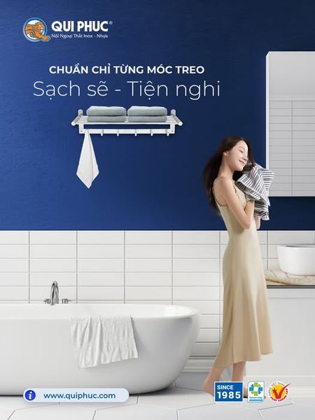 Máng khắn Deli xếp Qui Phúc