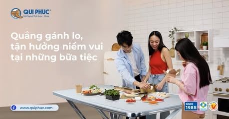 Quẳng gánh lo, tận hưởng niềm vui tại những bữa tiệc