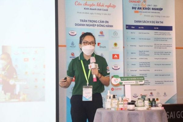 QUI PHÚC ĐỒNG HÀNH CÙNG CUỘC THI DỰ ÁN KHỞI NGHIỆP NĂM 2021