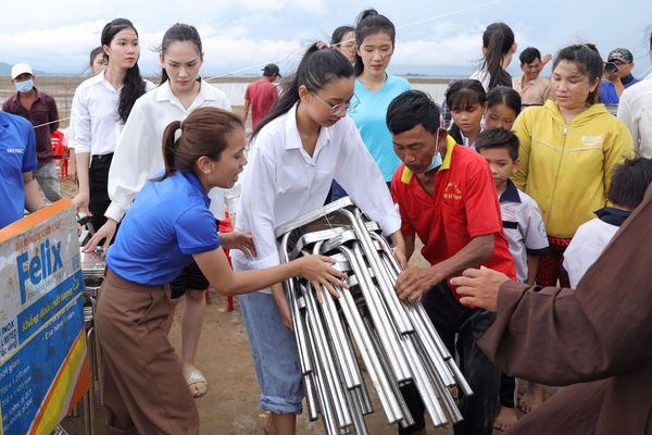 Hành trình Qui Phúc thực hiện dự án "Gieo chữ gặt yêu thương" tại hồ Trị An
