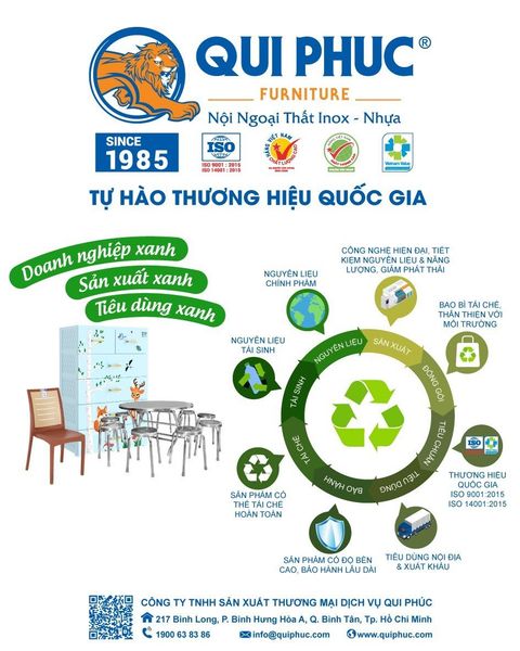 Qui Phúc tham gia triển lãm tăng trưởng xanh năm 2023