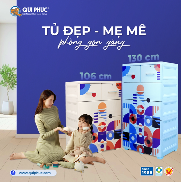 Tủ nhựa AE Qui Phúc