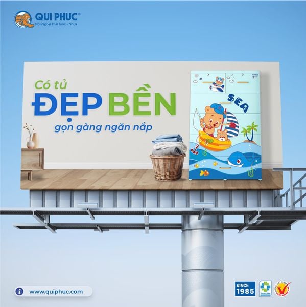 Tủ nhựa Deli Max Qui Phúc