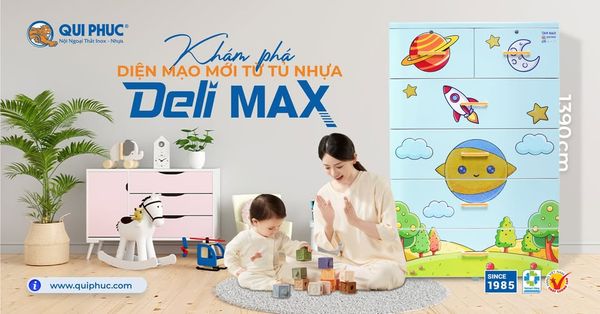 Tủ nhựa Deli Max Qui Phúc