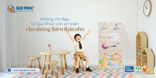 Tủ nhựa Kid Qui Phúc