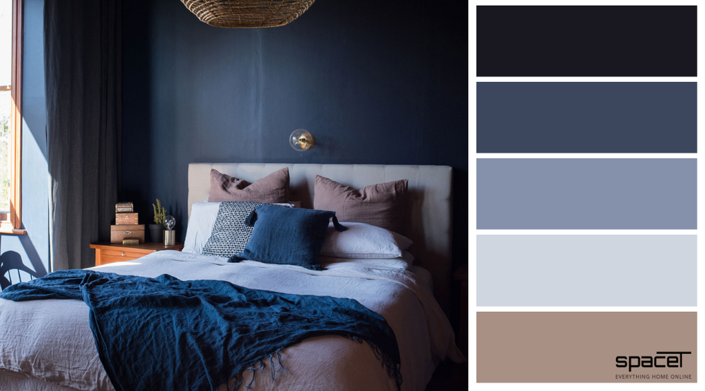Phòng ngủ màu xanh dương 2024 sẽ mang đến cho bạn cảm giác an nhiên và thư giãn. Màu sắc này giúp tăng cường sự năng động và sự tinh tế của không gian. Nó còn mang lại cảm giác gần gũi và thoải mái, giúp bạn có giấc ngủ ngon và đầy năng lượng. Hãy tham khảo ảnh liên quan để trang trí phòng ngủ của mình với màu sắc tuyệt vời này.