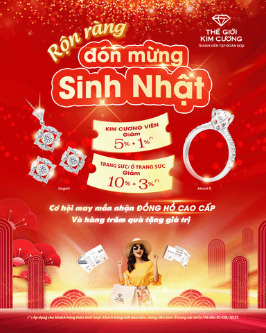 RỘN RÀNG ĐÓN MỪNG SINH NHẬT 14 CỬA HÀNG THÁNG 8