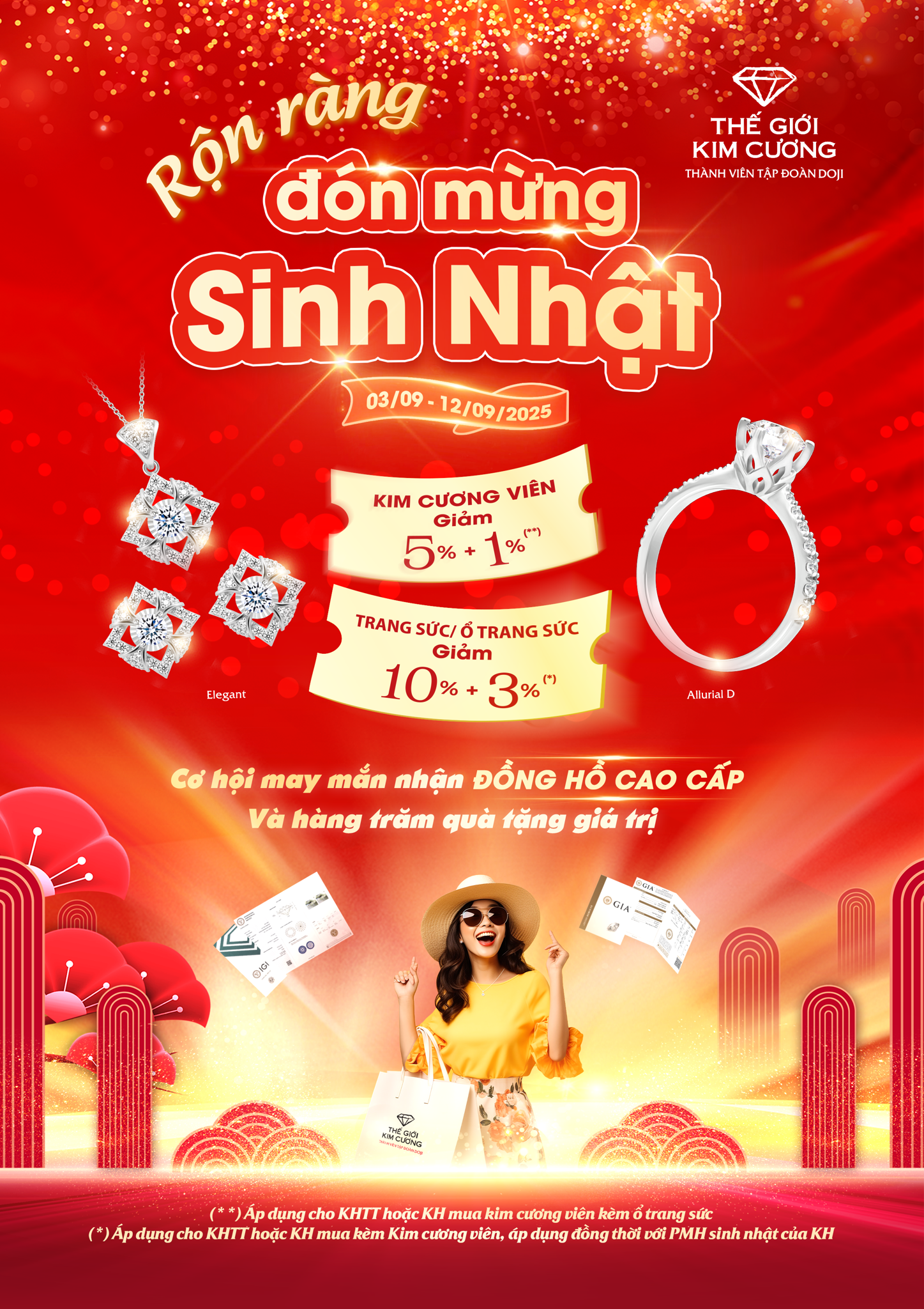 RỘN RÀNG ĐÓN MỪNG SINH NHẬT 08 CỬA HÀNG THÁNG 9