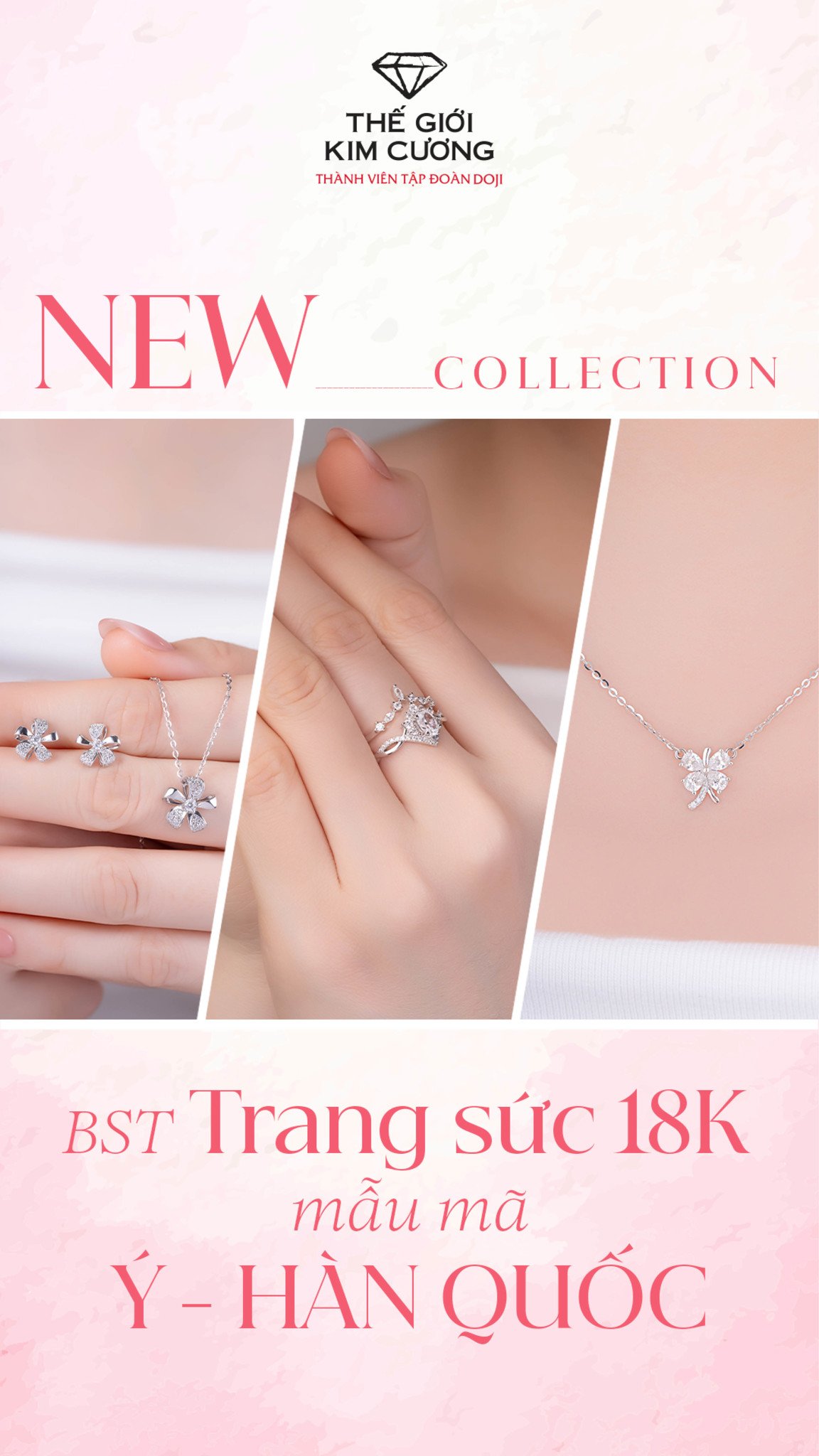 Khám phá BST Trang Sức 18K Mẫu Mã Ý - Hàn Quốc Mới Nhất 2025