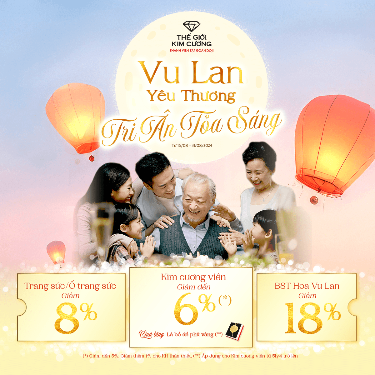 VU LAN YÊU THƯƠNG  - TRI ÂN TỎA SÁNG