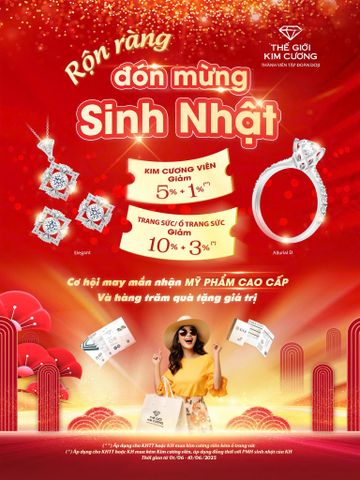 RỘN RÀNG ĐÓN MỪNG SINH NHẬT 6CỬA HÀNG THÁNG 6