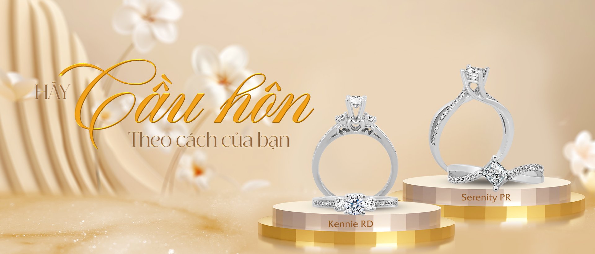 Nhẫn Đính Hôn Infinity