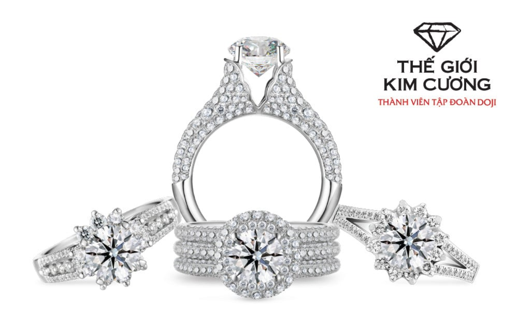 Giá của một chiếc nhẫn kim cương 1 carat phụ thuộc vào rất nhiều yếu tố khác nhau