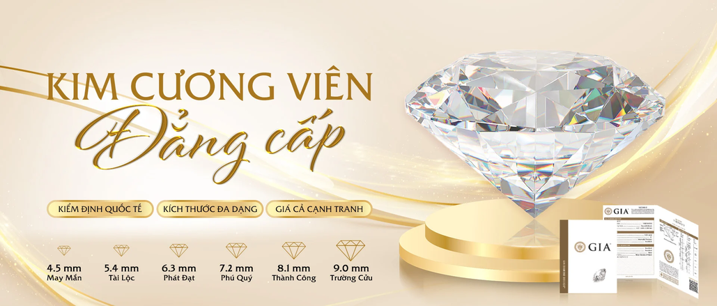 Thế Giới Kim Cương là thương hiệu trang sức cao cấp, mang đến những tuyệt tác kim cương tinh xảo và sang trọng