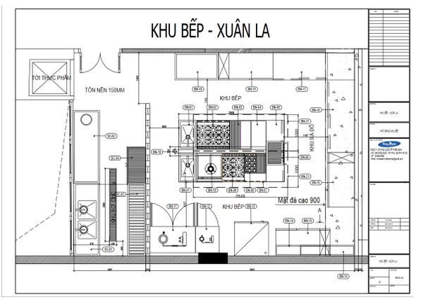 𝗫𝗲𝗺 𝗡𝗴𝗮𝘆 Bếp 1 chiều Thiết kế bếp 1 chiều ở trường mầm non