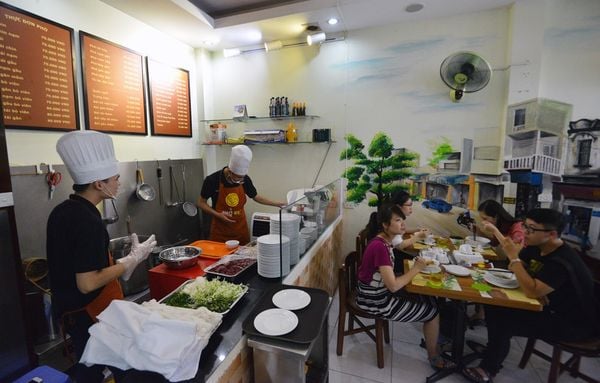 Thiết kế bếp cho quán phở đẹp  Hà Tiên Corp