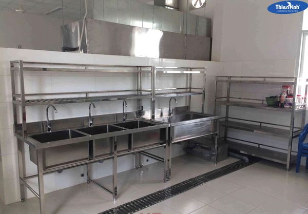 Thiết kế hệ thống cấp thoát nước đảm bảo tiêu chuẩn trong thiết kế bếp ăn công nghiệp
