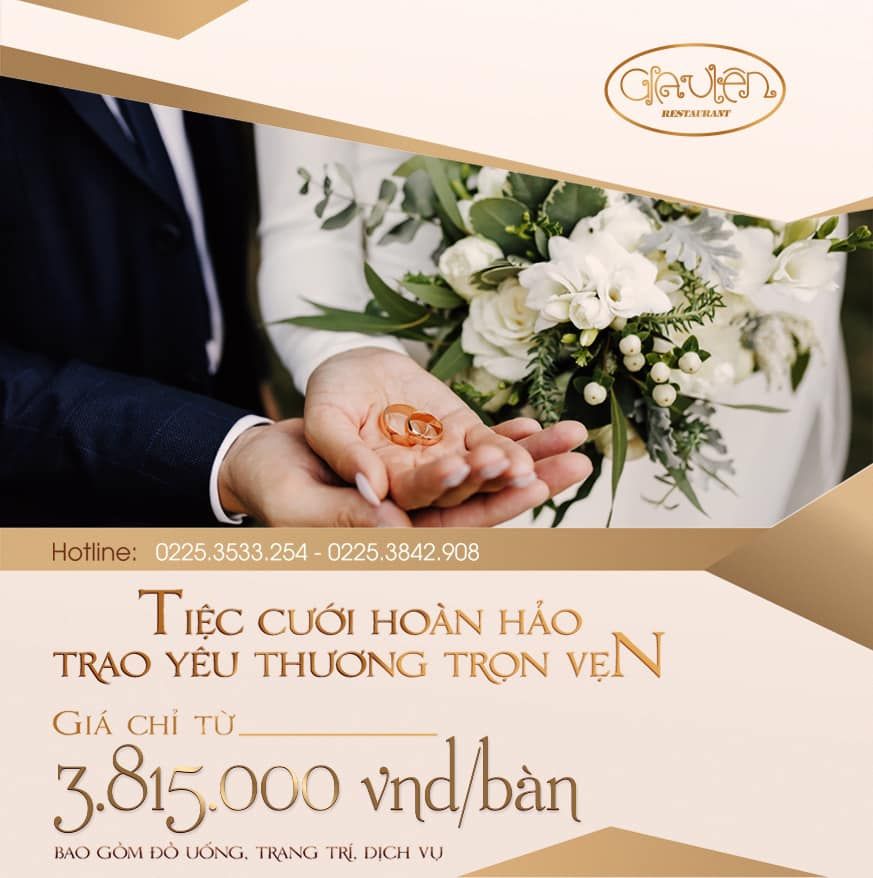 💞TIỆC CƯỚI HOÀN HẢO TRAO YÊU THƯƠNG TRỌN VẸN💞