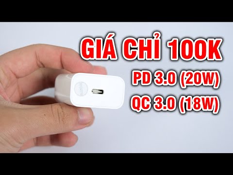 Củ sạc nhanh Xiaomi Zmi HA716 Type C 20W PD3.0 chuyên cho iphone (Chỉ ~100k)