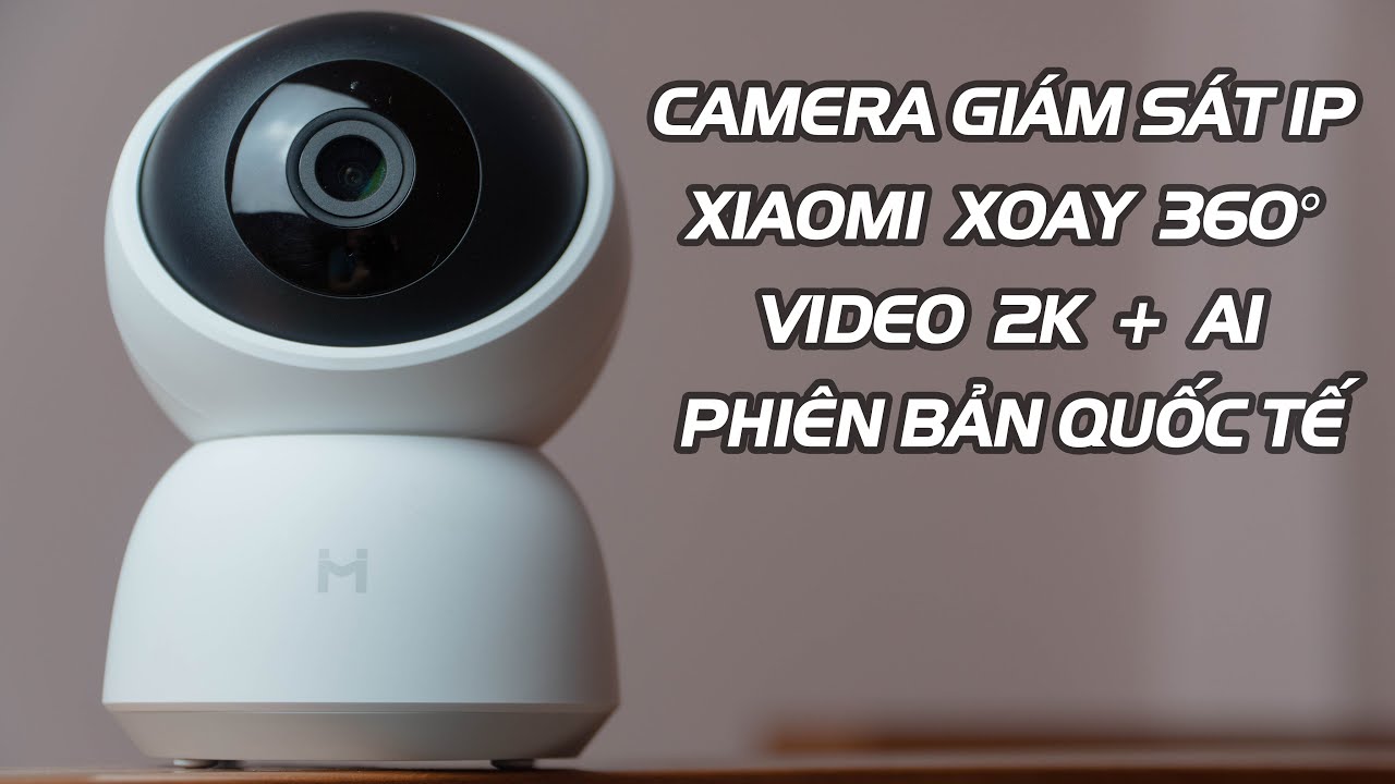 Camera giám sát ip xoay 360° Xiaomi Imilab 2k 1296p A1 Bản Quốc Tế