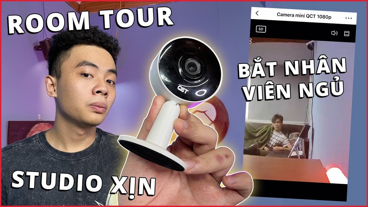 Camera giám sát mini QCT gen2 1080p quốc tế (Chỉ ~400k)