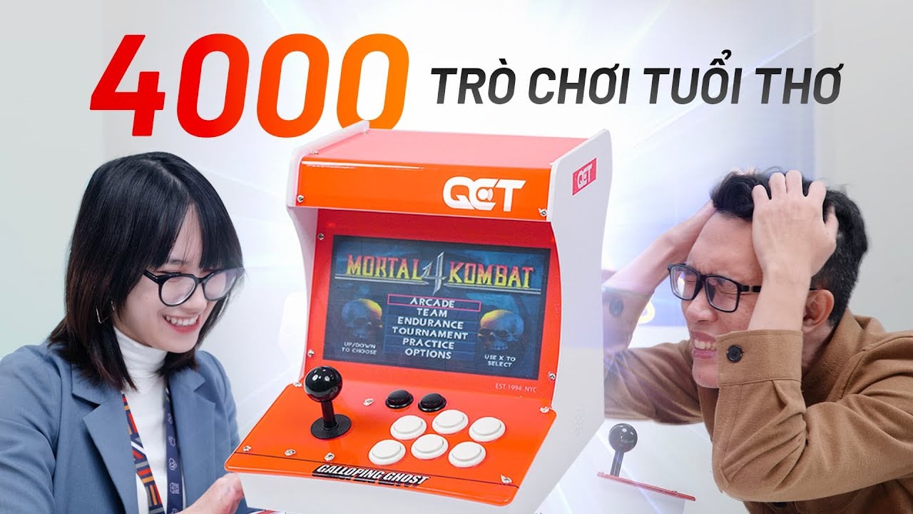 Máy chơi game tuổi thơ 2 màn hình