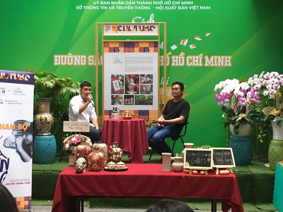 Talk Văn Hóa | Vườn Nhà Gốm kể chuyện gốm tại Đường sách Nguyễn Văn Bình
