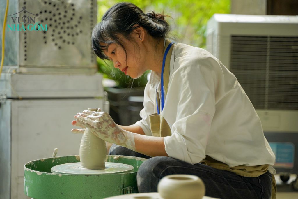 Chị Đào- học viên của khóa dài hạn 16 buổi