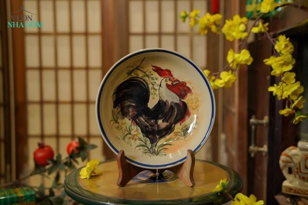 BỘ SƯU TẬP DĨA 12 CON GIÁP - XƯỞNG THỦ BIÊN