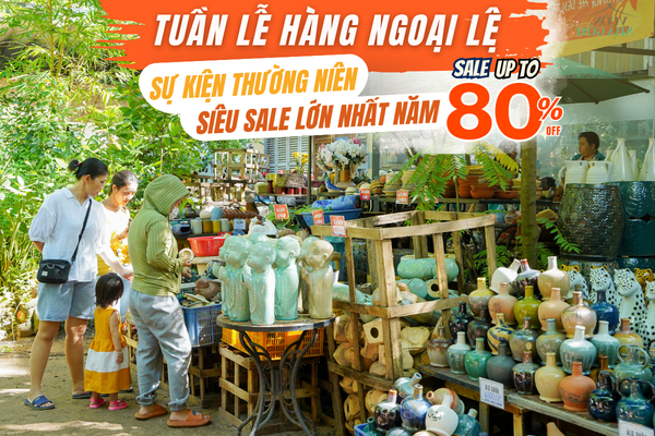 SỰ KIỆN THƯỜNG NIÊN - HÀNG NGOẠI LỆ SALE LỚN NHẤT NĂM LÊN ĐẾN 80%