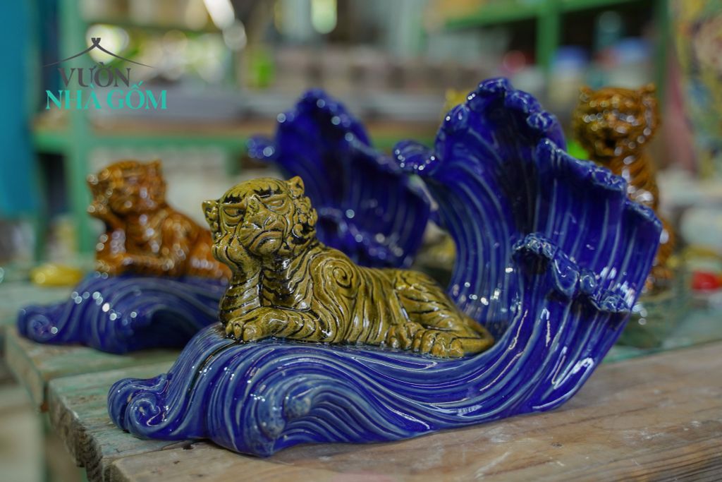 Mừng xuân Nhâm Dần và Tượng Hổ Do Vườn Nhà Gốm Thực Hiện Chính Thức Ra Mắt