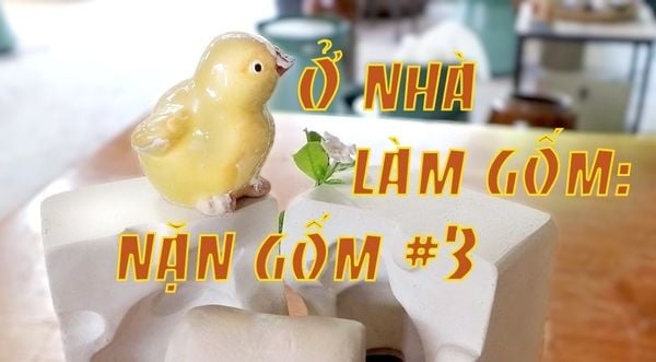 TV.Series 103 | Ở nhà làm gốm #3 - In khuôn, In chú gà cánh vàng