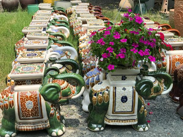 Gốm trong kiến trúc và đời sống | Đôn gốm - Tinh hoa từ tạo tác và trang trí của gốm thủ công Việt cho người có gu