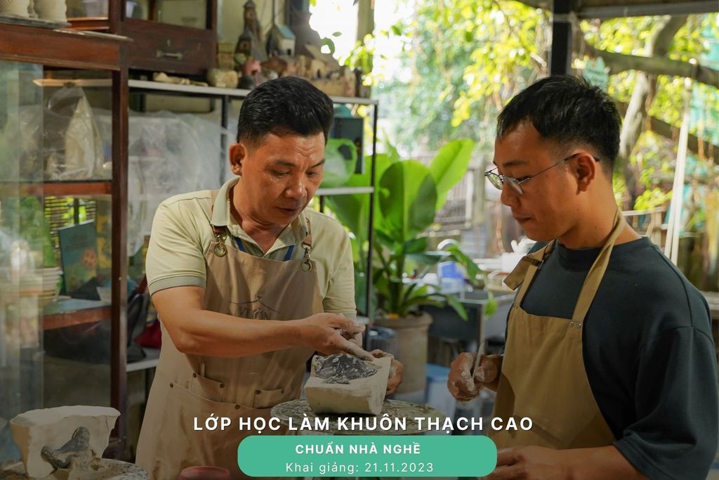 [THÁNG 11] KHAI GIẢNG LỚP HỌC LÀM KHUÔN THẠCH CAO, TẠO MẪU BÀI BẢN VÀ THỰC TẾ