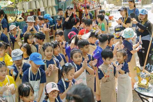 [TEAM ĐOÀN] ĐOÀN TRƯỜNG VICTORY INTERNATIONAL EDUCATION CHỌN LÀM GỐM ĐỂ GẮN KẾT ĐỒNG ĐỘI